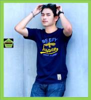 Beesy เสื้อคอกลม ชาย  หญิง  รุ่น Sixty สีกรม