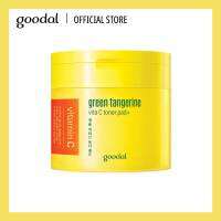 GOODAL โทนเนอร์แพด GREEN TANGERINE VITA C TONER PAD+ (70sheets) โทนเนอร์วิตซี หน้าใส ขจัดเซลล์ผิวที่ตายแล้ว ใช้ได้ทุกวัน