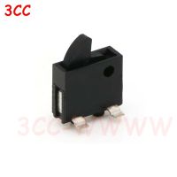 5-10pcs 4 Pin Mini Slide Switch Reset Micro Toggle Switch Miniature Switch Limit Vertical Black Columnar 12V 50mA