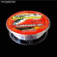 【DT】hot！ 100M Fishing Super Fluorocarbon Coated Invisible FishLine Carp Monofilament Wire