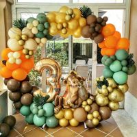 The Lion King Simba Baby Shower Balloons Arch Garland Set Party Background Decoration Kids Birthday Supplies Kids Toys Globos Balloons