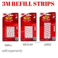 3M Hanging Strips Refill (Non-Velcro) for 3M Hooks Photo Poster Painting Wall Tape Hanger Adhesive Tape