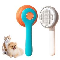 【FCL】㍿✾ Dog Hair Remover Grooming Matted Curly Cleaning Massage Comb Pets Dogs Accessories Supplies