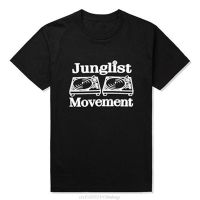 【Corner house】กลองและเบส Clubbing Turntables Decks DNB Man Jungrist Movement T เสื้อ MenCotton O Neck Mens Tshirt Tops Tees