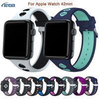 gdfhfj Sport Silicone Strap for Apple Watch 42MM Wristband Bracelet For Apple Watches Series Accessories Watchband New