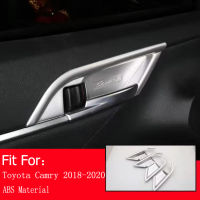 Toyota Camry Car Inner Door Bowl Trim Interior Accessories ABS Material for 2018 2019 2020 Model