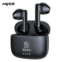 ANYTEK หูฟัง T39ไร้สายรองรับบลูทูธตัดเสียงรบกวน Enc Headphone Gaming ชุดหูฟังกีฬาในหู