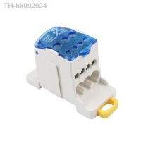 ✠ UKK80A Unipolar Junction Box Distribution Power Wire Electrical Connector 80A Din Rail Terminal Block UKK80