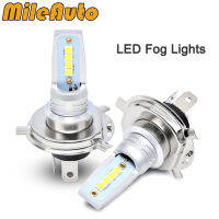 หมอกไฟหน้ารถยนต์ 2pcs Auto 20800LM H4 LED สูงต่ำโคมไฟส่องแสง 110W DC 9-32V ชุดชุด