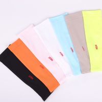 Summer Children Sleeves Sun Protection Boys Girls Cycling Thin Breathable Ice Silk Anti UV Arm Warmer Soft Elastic Kids Sleeve