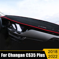 【 Cw】สำหรับ Changan CS35 2012-2015 2016 CS35บวก2018-2021 2022รถแดชบอร์ดหน้าปก Dash เสื่อสีอาทิตย์แผ่นพรมอุปกรณ์ป้องกันรังสียูวี