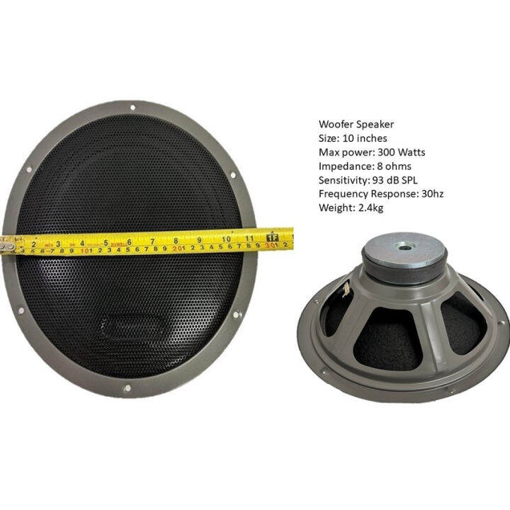10 Inches Speaker SG10 HiFi Speaker Lazada PH
