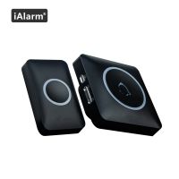 ۩✵♂ iAlarm Security Surveillance Home Welcome 433MHz Outdoor Waterproof Wireless Doorbell Flashlight 300M Long-range