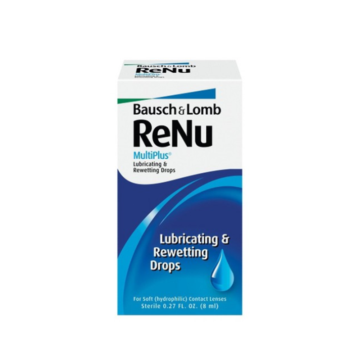 Renu Multiplus Lubricant & Rewetting Eye Drops Bausch & Lomb (8ml) Lazada