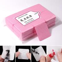 【YF】 Lint-free Napkins Uv Gel Remover Dust-free Swabs for Manicure Wipes Degreaser Cotton Pressed Nails Cleaning