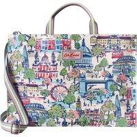 Cath Kidstons กระเป๋าสะพายข้างกันน้ำ/กระเป๋าสะพายไหล่ลายจุดขนาดใหญ่39x29x11.5cm