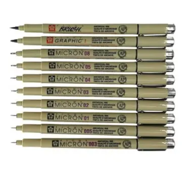 Pigma Micron Graphic Pens