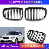 For BMW X1 E84 2010 2011 2012 2013-2015 Car Front Kidney Grilles Racing grill Dual line Double Slat Auto Styling Car Accessories