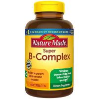 Nature made Super B Complex Exp.12/2024 with Key B Vitamins + Vitamin C 460 Tablets