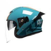 YEMA-Casco ดีโมโตซิเลต้า Retro, Medio Casco Abierto, Unisex, Vintage, Para Montar En Scooter, 3/4