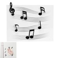 Refrigerator Magnets Creative Musical Notes Fridge Magnets Locker Whiteboard Innovative Home Decor Decorative Refrigerator