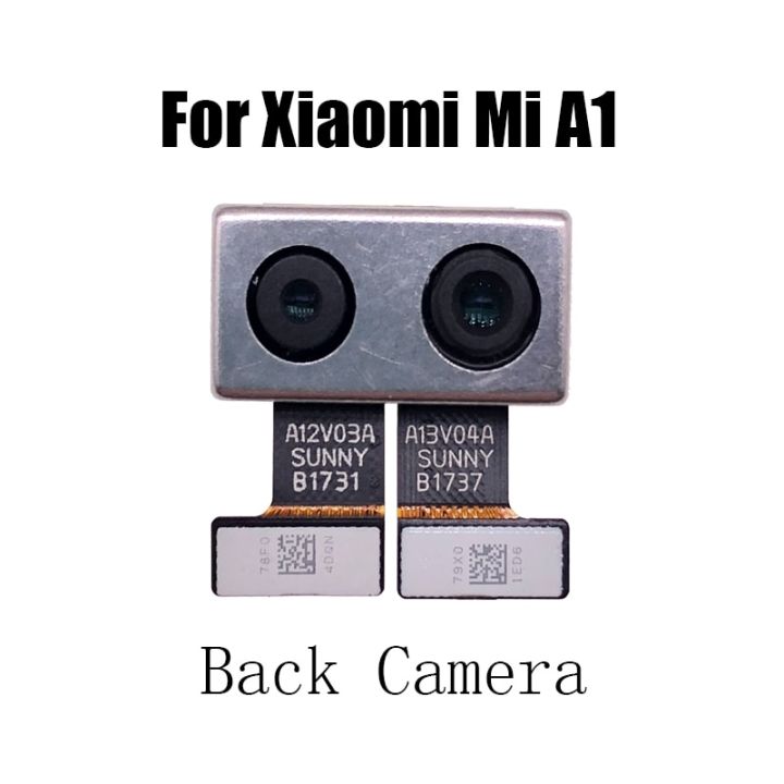 อะไหล่กล้องด้านหลังกล้องหลักมองหลังโมดูลกล้องขนาดใหญ่ Flex เหมาะสำหรับ Xiaomi MI A1 Mi 5X อะไหล่ทดแทน