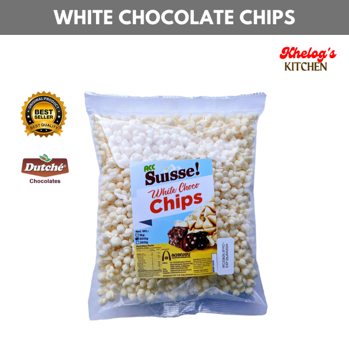 Dutche White Choco Chips 500g (New Stocks) | Lazada PH