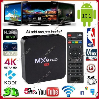 กล่องดิจิตอลทีวีรุ่นใหม่ล่าสุด กล่องทีวีดิจิตอล เชื่อมต่อผ่าน WI-FI ได้ MXQ PRO HD 4K Android ดิจิตอลTV BOX wifi 8G+128GB สมาร์ททีวี สมาร์ท ทีวี การเชื่อมต่อบลูทูธ