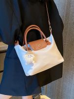 ☁┇ Design sense niche bag womens 2023 summer fashion trend Longchamp bag Messenger bag all-match portable dumpling bag
