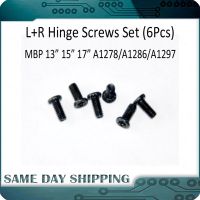 New 6Pcs for Apple Macbook Pro Retina A1278 A1286 A1297 A1342 Hinge Screw Set 2008 2009 2010 2011 2012 Years