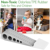 Safe Stopper Environmental Rubber For Heavy Duty Extra Large Wide Door Wedge Floor Home DJA88 Decorative Door Stops