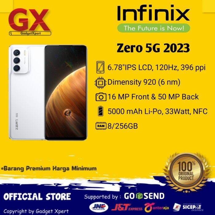 Infinix Zero 5g 2023 8256 New Garansi Resmi Lazada Indonesia