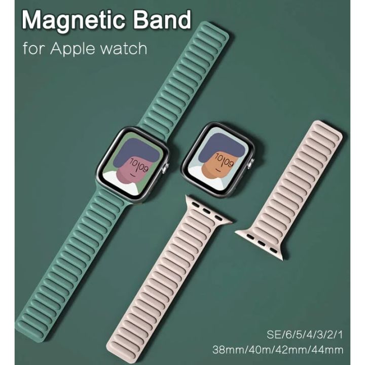 สายหนัง-realme-gs7-max-ของแท้-สาย-สายแม่เหล็ก-for-xiaomi-gs7-smart-watch-สายนาฬิกาสำรอง