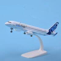 เครื่องพ่น A320อัลลอยขนาด20ซม. 1:400โมเดลเครื่องบินสำหรับสะสมของที่ระลึกกล่องเก็บและแสดงเครื่องประดับ