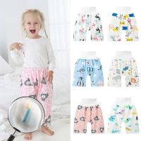 2 in 1 Comfy Baby Changing Diaper Skirt Shorts Waterproof Absorbent Nappy Pants Washable Child Potty Training Underwear Cloth Diapers