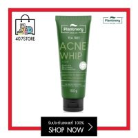 โฟมล้างหน้า Plantnery Tea Tree Acne Whip Foam 100 g ทีทรี เนื้อวิบเนียนนุ่ม สำหรับผิวที่มีปัญหาสิว ผิวมัน ช่วย บอกลาทุกปัญหาสิว วิปโฟม