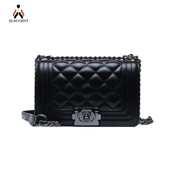 Túi Đeo chéo Chanel Mini 8 Black Like auth 11 5821