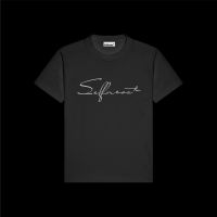 Selfness™ SIGN T-SHIRT REGULAR FIT IN BLACK