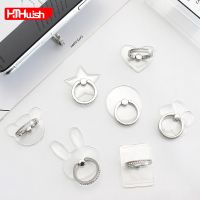 Universal Stent Mobile Phone Holder Stand Finger Ring Magnetic for Cute Cell Smart Phone Transparent Holder for Iphone XS MAX 8