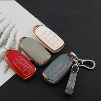 Fashion TPU Car Key Case Cover For Chery Tiggo 8 Pro Tiggo 8plus New 5 plus 7pro Car Key Protector Shell Fob Accessories Key Chains