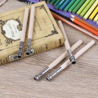 ✔ 5Pcs Pencil Extender Adjustable Wooden Lengthener Holder Painting Drawing Tool