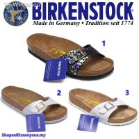 【รองเท้าแตะ】 Birkenstock Madrid Women’s Sandals รองเท้าแตะไม้ก๊อก