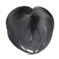 Synthetic Closure Hairpieces Clip Hair Bang Resistant Short Straight Fringe Extensions Piece 34 colors