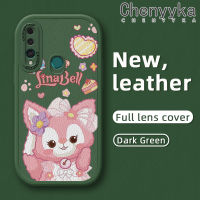 เคส Chenyyka สำหรับ Huawei Y9 Prime 2019 P Smart Z Honor 9X การ์ตูนน่ารักลาย LinaBell ใหม่ฝาหลังเคสใส่โทรศัพท์หนังกันกระแทกป้องกันซิลิโคนนิ่มเลนส์กล้องถ่ายรูปเคสรวมทุกอย่าง