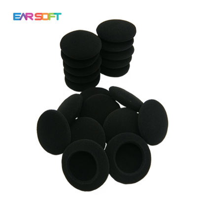 Earsoft Ear Pads Replacement Sponge Cover for Logitech PC960 Headset Parts Foam Cushion Earmuff Pillow