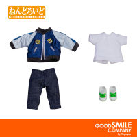 พร้อมส่ง+โค้ดส่วนลด Nendoroid Doll: Outfit Set (Souvenir Jacket - Blue) (ลิขสิทธิ์แท้ )