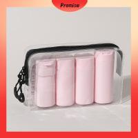 PROMISE 5pcs/set สัมผัสนุ่มสบาย ชุดขวดจ่าย รีฟิล ว่างเปล่า ขวดจ่ายสบู่ ของใหม่ แบบพกพาได้ ขวดแชมพูสระผม การเดินทางการเดินทาง