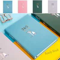 【Ready Stock】 ☊☑ C13 2023 New 365 Days Planner notebook Time management diary Hard paper covered notepad School supplies Stationery