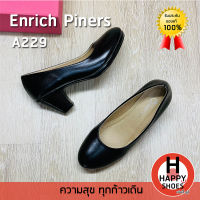 ?ส่งเร็ว?ส่งด่วน?สินค้าใหม่✨รองเท้าคัชชูหญิง Enrich Piners รุ่น A229 ส้น 2.5 นิ้ว  หนังนุ่มพิเศษ Soft touch Support สวม ทน สวมใสสบายเท้า