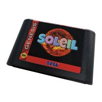 ▧ Soleil 16 Bit MD Game Card Cartridge For Sega Genesis amp; Mega Drive Game Console (Black)-Full version